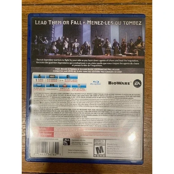 Dragon Age Inquistion PS4 - Picture 2 of 3